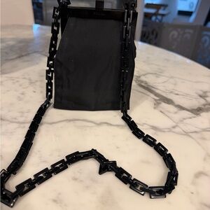 Prada Black Mini Bag with Chain Strap